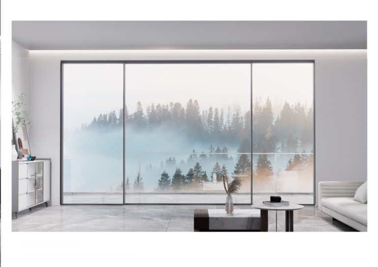 120150全景落地推拉窗
